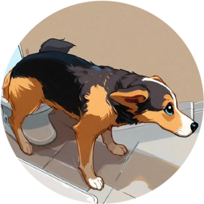 logo Pissing Dog Farts