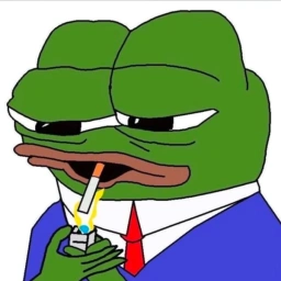 logo Pepe wif cig