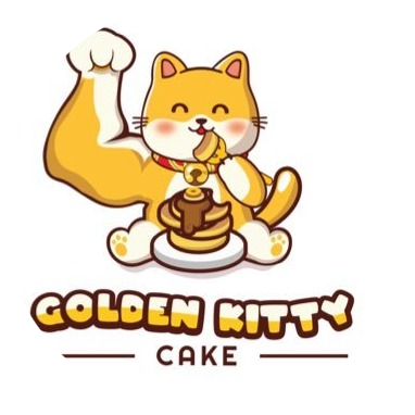 logo Golden Kitty Cake