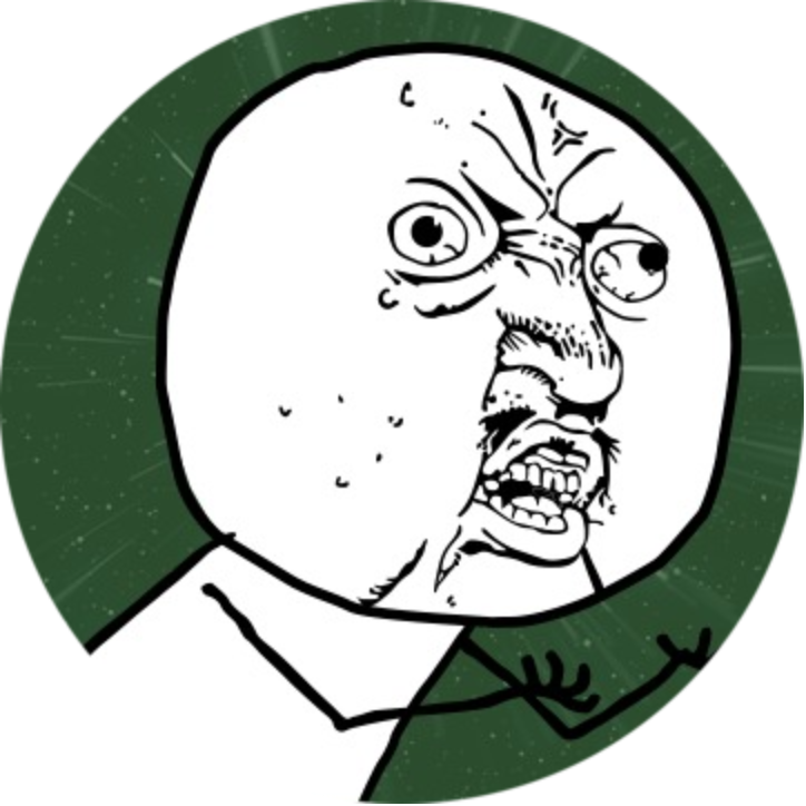 logo Y U No Guy
