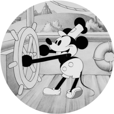 logo Steamboat Willie