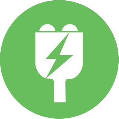 logo Electric Vehicle Direct Currency