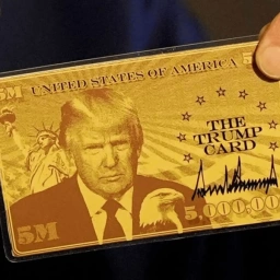 logo NEW TRUMP GOLD CARD