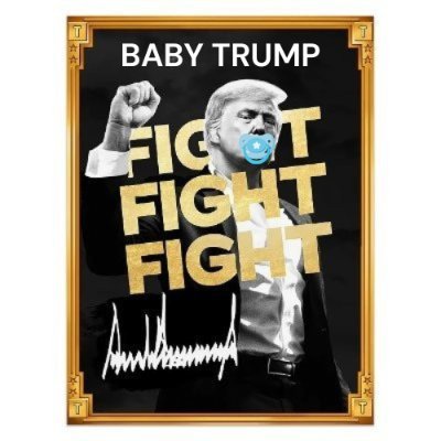 logo OFFICIAL BABY TRUMP