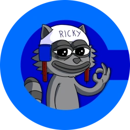 logo Ricky the Raccoon