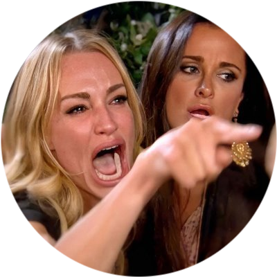 logo Woman Yelling At Cat